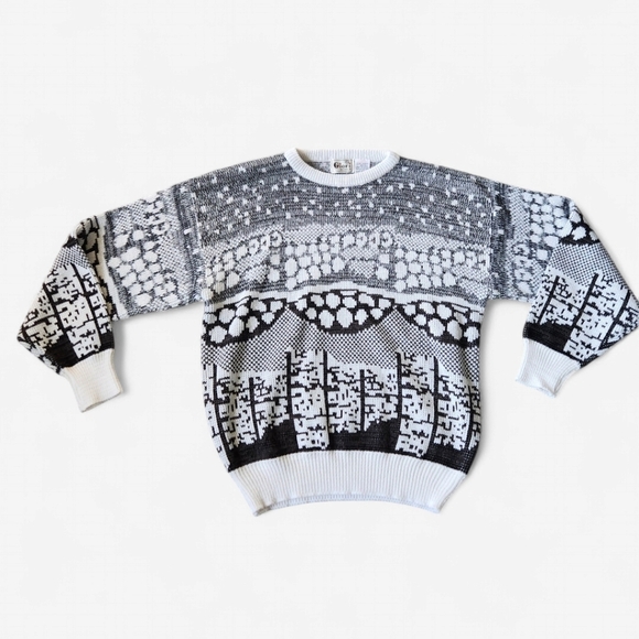 Vintage Grandpa Sweater Bold Print Long Sleeve, Dad Vibes Sz XL - Picture 4 of 13